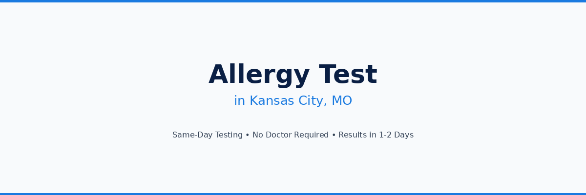 Allergy Testing in Kansas City, MO